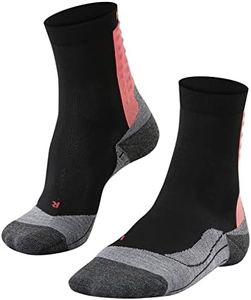 FALKE Women's Achilles Athletic Socks, Black, 8-9