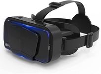 Drumstone [𝐅𝐄𝐒𝐓𝐈𝐕𝐀𝐋 𝐃𝐄𝐀𝐋 𝐖𝐈𝐓𝐇 𝟏𝟕 𝐘𝐄𝐀𝐑𝐒 𝐖𝐀𝐑𝐑𝐀𝐍𝐓𝐘] 3D VR Glasses Giant Screen VR Headset (4.7-7 on Phone) Video Game Movies 3m to Show 1050" Screen 360 Degree Panoramic