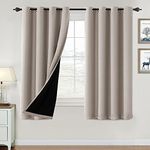 Smarcute 100% Blackout Curtains The