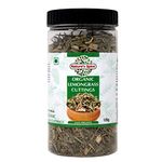 Nature's Spice - Pure as Nature Intended Organic Lemongrass Green Tea cutting Leaves Antioxidants Rich Detox Tea for Weight Management125 Grams