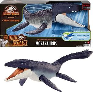 Jurassic World Ocean Protector Mosasaurus Figure, Multi Color (Model: GXC09)