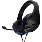 HyperX Cloud Stinger Core - Gaming Headset for PlayStation 4 and PlayStation 5, Over-Ear Wired Headset with Mic, Passive Noise Cancelling, In-Line Audio Control, Black (HX-HSCSC-BK)