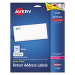 Avery 5195 Laser Labels, Mailing, 2/3-Inch x1-3/4-Inch , 1500/BX White