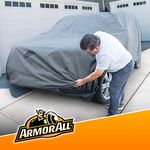 Armor All Heavy Duty Premium All-Weather SUV Car Cover by Season Guard; Max Protection from Sun Rain Wind & Snow for SUV or CUV up to 205" in Length; Indoor & Outdoor Covers; Grey