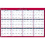 AT-A-GLANCE 2025 Wall Calendar, Monthly, 24" x 36", Extra Large, Paper, Reversible, Vertical/Horizontal (PM2122825)