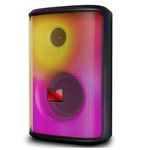 Monster Sparkle Bluetooth Speaker Loud, 80W Portable Party Speaker with Powerful Sound and Heavy Bass, Full-Screen Colorful Lights, 24H Playtime, AUX, USB Playback, Waterproof