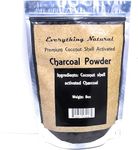 Coconut Activated Charcoal Powder, Large 8 Oz. Ultra Fine . Food Grade, Rejuvenates Skin