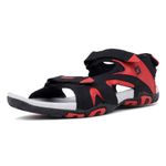 SPARX Men's SS0453G Black RED Sandal 7 (SS0453GBKRD0007)