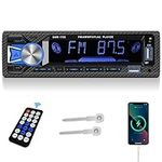 Car Radio Bluetooth Hands-free, Rimoody Car Radio Car Stereo Single Din 1 DIN Digital Bluetooth FM Audio Music Stereo Car Radio Mp3 Player USB/SD/AUX-IN In-Dash Unit Remote Control