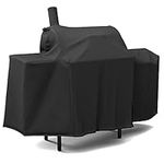 SHINESTAR Grill Cover for Char-Griller E1224, 2121, Kingsford Barrel Charcoal Grill 30", Heavy Duty Waterproof Smoker Cover, Special Zipper Design