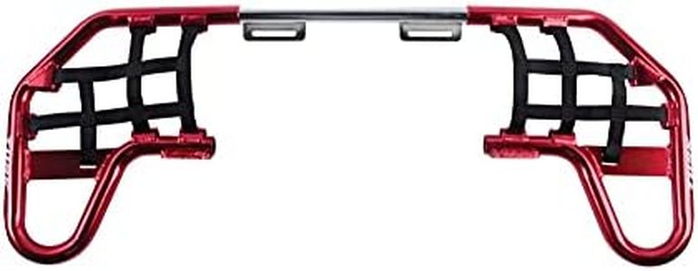 TUSK Comp Series Nerf Bars Red with Black Webbing for Honda TRX 250EX 2001-2008