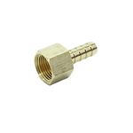 CDQBWKJGFJ 3 Pcs 5/16" Barb x 3/8 NPT Female Adapter Brass Hose Barbed Fitting