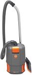 Hoover Commercial CH34006 HushTone Backpack Vacuum Cleaner 11.7 lb. Gray/Orange