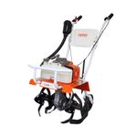 GAJA Hi-Tech Agro 68 CC Mini Power Weeder - 2 Stroke Petrol Powered Mini Tiller with Dual Rotary Tines, Heavy Duty High Carbon Steels