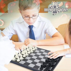 Peradix Magnetic Chess Set – Portable Travel Board Game