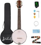 Mulucky 6 String Banjo Mini - Close