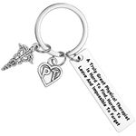 Hutimy Physical Therapy Gifts Keychain for Women Men Therapists Key Ring pt Month Present Merch Items Stuff Funny a Therapist Mental Health pt Jewelry Physical Therapist Keychain