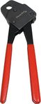 Toolway Firm Grip 1/2-Inch PEX Crimp Tool, Black/Red (191051)