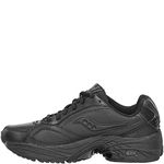 Saucony Women's Grid Omni Walker Walking Shoe,Black,12 W