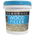 FamoWood 40022126 Latex Wood Filler - Pint, Natural