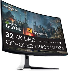 Alienware 32" 4K Gaming Monitor – AW3225QF Curved Display