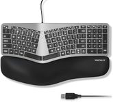 Macally Wired Ergonomic Keyboard fo