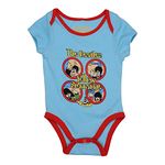 The Beatles Yellow Submarine Portholes Official Sleepsuit 0 to 24 Months X Large (12-18 Months), light blue, One Size