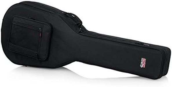 Gator Cases Lightweight Polyfoam Guitar Case for Acoustic Bass Guitars (GL-AC-BASS)