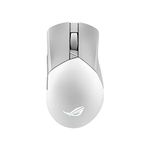 Asus ROG Gladius III Wireless AimPoint Gaming Mouse, Connectivity (2.4GHz RF, Bluetooth, Wired), 36000 DPI Sensor, 6 programmable Buttons, ROG SpeedNova, Replaceable switches, Paracord Cable, White