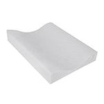 Soft Base Newborn Baby Changing Unit Mat with Raised Edges 50x70 cm (Caro Grey)