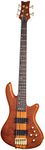 Schecter Stiletto Studio 5 Bass Guitar - Honey Satin