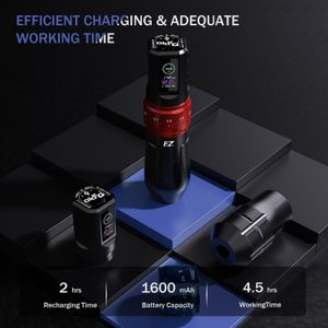 EZ Tattoo Wireless Pen Kit – Matte Black
