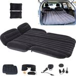 Onirii Inflatable Car Air Mattress with Back Seat Pump Portable Travel,Camping,Vacation,Flitaing Bed,Floating Bed,Sleeping Blow-Up Bed Pad fits SUV,Truck,Minivan/Compact Twin Size