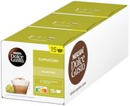 Nescafe Dolce Gusto Cappuccino Coffee Pods (Pack of 3, Total 90 Capsules)