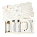 Kimirica The Royal Gulistan Luxury Gift Set for Women & Men| Pampering Kit for Anniversary, Birthdays & All Special Occasions | Majestic fragrance of Rose | 5 Piece Gift Set | 100% Vegan