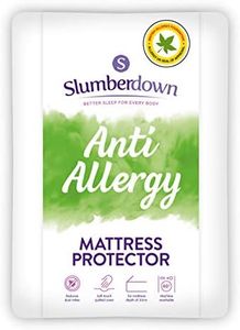 Slumberdown Anti Allergy Single Mattress Protector Single Bed