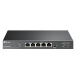 TP-Link 5-Port 2.5G Desktop Switch with 4-Port PoE++ (TL-SG105PP-M2) - Five 2.5G Ports, 802.3bt 60W, PoE Auto Recovery, Durable Metal Casing,Plug and Play