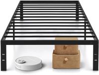 Twin Size Bed Frame, 14 Inch Metal 