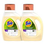 Tide Purclean Liquid Laundry Detergent, Honey Lavender Scent, 100 Fl Oz (64 Loads)