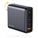 VOLTME 140W USB C Charger, 3-Port PD 3.1 GaN Laptop Charger Block Fast Charger Compatible with MacBook Pro 16", MacBook Air,iPad Pro, iPhone 16/15/14/13 Series, Galaxy Steam Deck and More