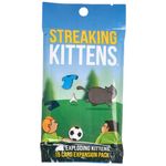 Streaking Kittens Expansion Set - A Russian Roulette Card Game, Easy Family-Friendly Party Games - Card Games for Adults, Teens & Kids - 15 Card Add-on