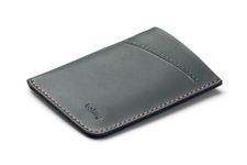 Bellroy Card Sleeve (Premium Leather Card Holder or Minimalist Wallet, Holds 2-8 Cards or Business Cards, Folded Note Storage) - Everglade