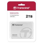 Transcend 2TB 2.5" SATA Internal SSD | SATA III 6Gb/s | 3D NAND Flash | up to 560/500 MB/s | DDR3 DRAM | 3 Yrs Warranty | Fastest Solid State Drive | TS2TSSD225S