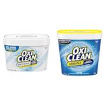 OxiClean White Revive Laundry Stain Remover Powder, 1.28-kg & Versatile Stain Remover Powder, For Household & Laundry, 2.26-kg, White