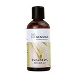 SENSOLI Lemongrass Essential Oil 100ml - Pure and Natural Essential Oil for Aromatherapy and Diffusers