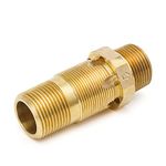 Stanbroil LP Propane Gas High Capacity 3/4 Air Mixer Valve for Fire Pit and Fireplace - Solid Brass, 300K BTU