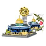 Building Blocks Toys for Kids - Dome of The Rock Building Blocks Set- 900+ Pcs Masjid Al Aqsa Construction Toys – Best Islamic Learning and Education Toys for Kids