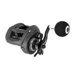 Okuma Komodo SS Large Capacity Low Profile Baitcaster, KDS-364LX (Left Hand), 150 yds-20LB, Power Handle