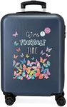 Movom Give Yourself Time Suitcase Set, Blue, Trolley