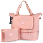 POPCUBE Premium Foldable Bag for Travel for Women-Folding Bags for Travelling-Big Foldable Travel Bag-Foldable Duffle Bags for Travel-Travel Bag for Women-Multipurpose Foldable Bags for Travelling.